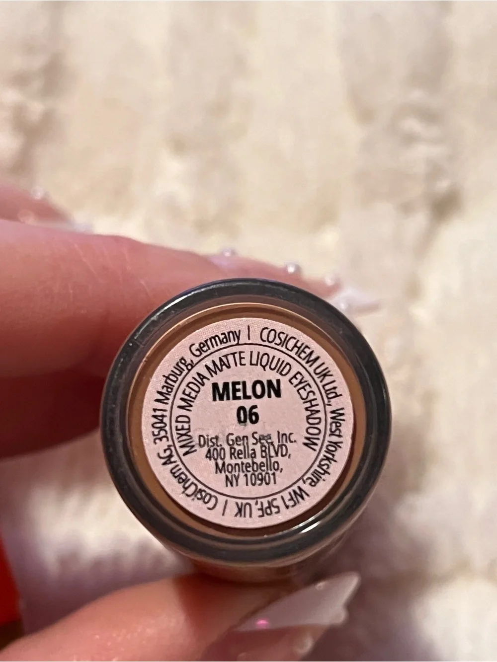 Gen See Mixed Media Matte Liquid Eyeshadow - Melon